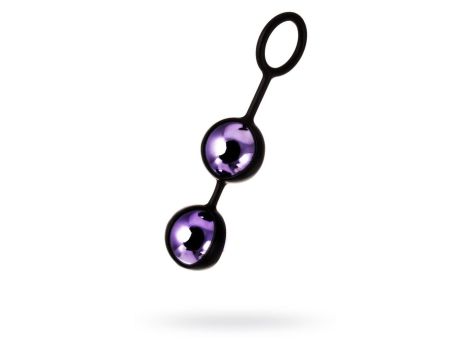 A-TOYS, Vaginal balls, ABS plastic, Purple, O 3.1 cm