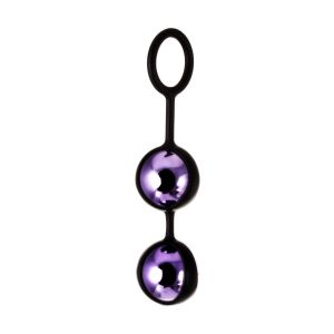 A-TOYS, Vaginal balls, ABS plastic, Purple, O 3.1 cm - image 2