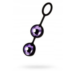 A-TOYS, Vaginal balls, ABS plastic, Purple, O 3.5 cm - image 2