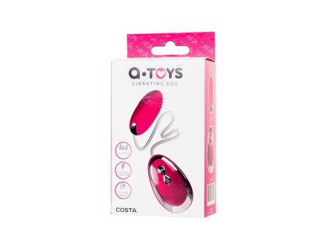 A-TOYS, Vibrating Egg Pink - 8