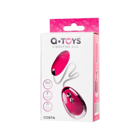 A-TOYS, Vibrating Egg Pink - 8