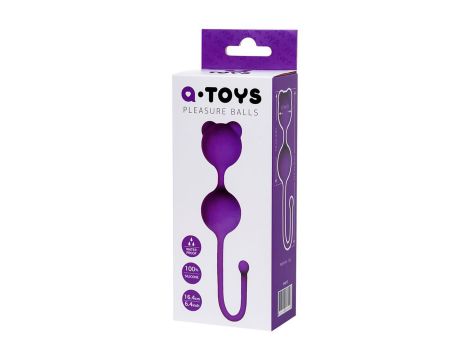 Pleasure balls A-Toys PURPLE - 4