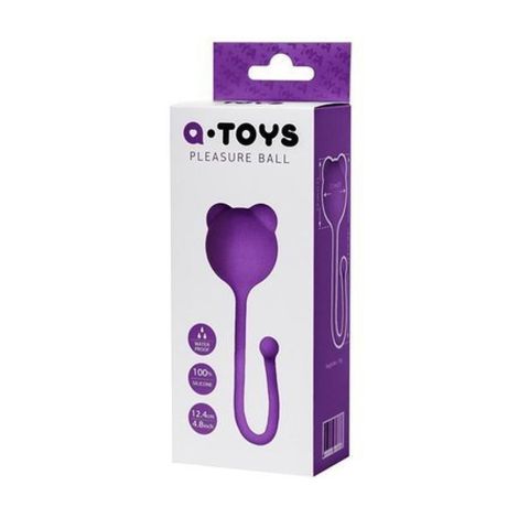 Pleasure balls A-Toys Purple - 5