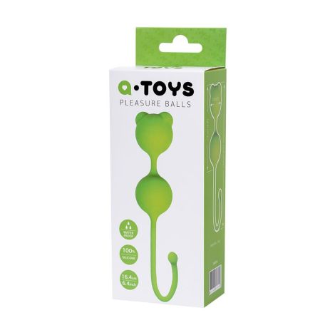 Pleasure balls A-Toys Green - 4