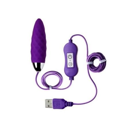 A-TOYS, Vibro egg 'Cony', with control panel, silicone, violet - 2