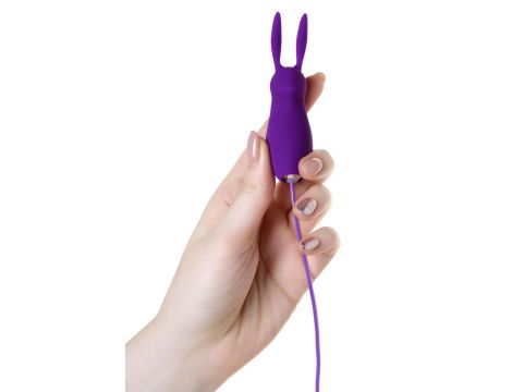 A-TOYS, Vibro egg 'Bunny', with control panel, silicone, violet - 3