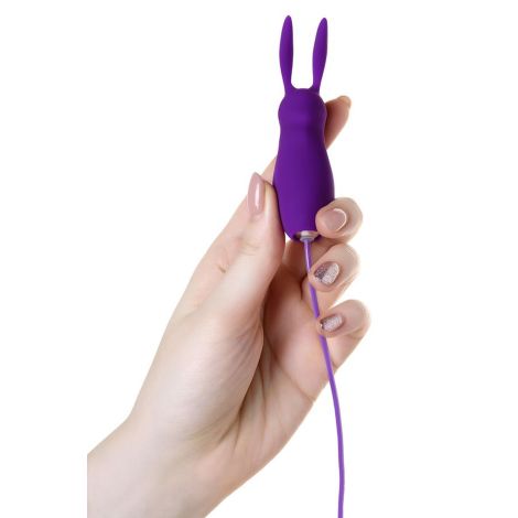 A-TOYS, Vibro egg 'Bunny', with control panel, silicone, violet - 3