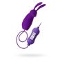 A-TOYS, Vibro egg 'Bunny', with control panel, silicone, violet - 2