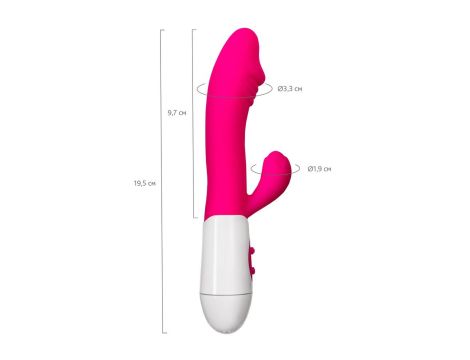 A-TOYS, Vibrator Area, silicone, 10 speeds - 6