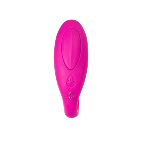 A-TOYS Vibrator for couples Dolphy, silicone, pink, 9.6 cm - 2