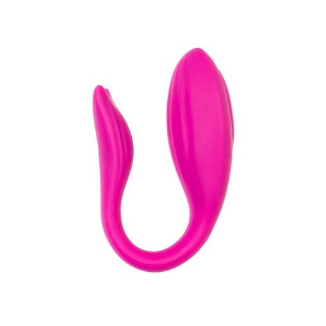 A-TOYS Vibrator for couples Dolphy, silicone, pink, 9.6 cm - 5