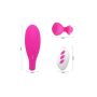 A-TOYS Vibrator for couples Dolphy, silicone, pink, 9.6 cm - 10