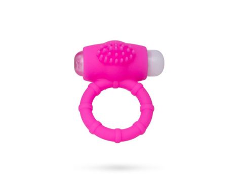 A-TOYS, Penis VibroRing, Silicone, Pink, O2.5 cm - 2