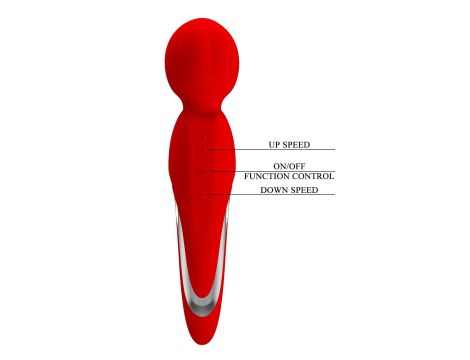 PRETTY LOVE - Walter, 5 levels of speed control 7 vibration functions, Silicone ABS, USB rechargeable - 3