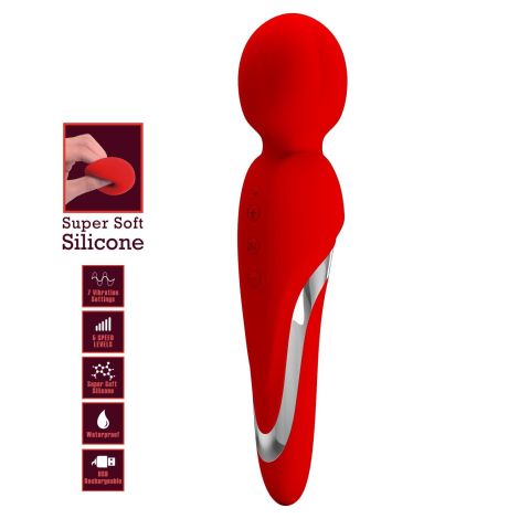 PRETTY LOVE - Walter, 5 levels of speed control 7 vibration functions, Silicone ABS, USB rechargeable - 11