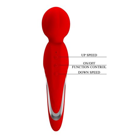 PRETTY LOVE - Walter, 5 levels of speed control 7 vibration functions, Silicone ABS, USB rechargeable - 3