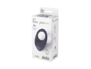 Rechargeable Vibro cockring Pure Passion Stellar Black