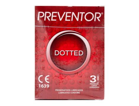 Dotted 3 Premium Latex Condoms