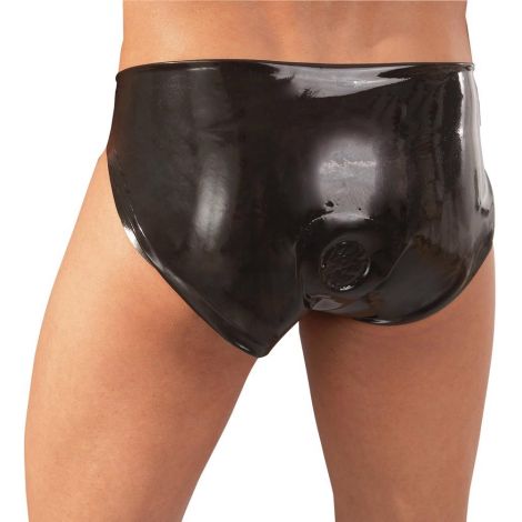 Latex Men's Briefs black M/L - 4