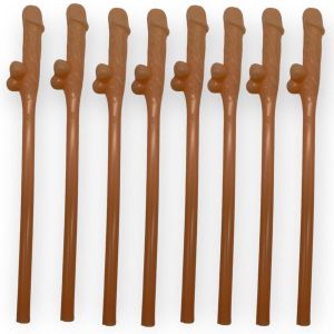 Kinky Pleasure - Penis Drinking Straws 10 pcs - image 2