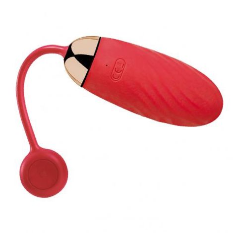 SVAKOM - Ella App-Controlled Vibrating Egg - Red - 2