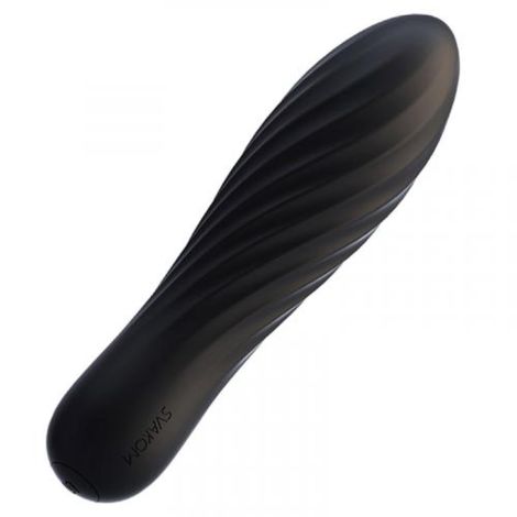 SVAKOM - Tulip Powerful Vibrator - Black - 2