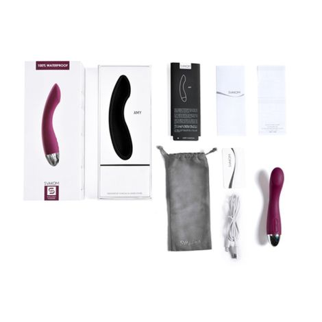 SVAKOM - Amy G-Spot Vibrator - Purple - 6