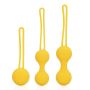 Kegel Ball Exercise Set - Lemonade Yellow - 2