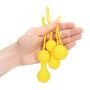 Kegel Ball Exercise Set - Lemonade Yellow - 13