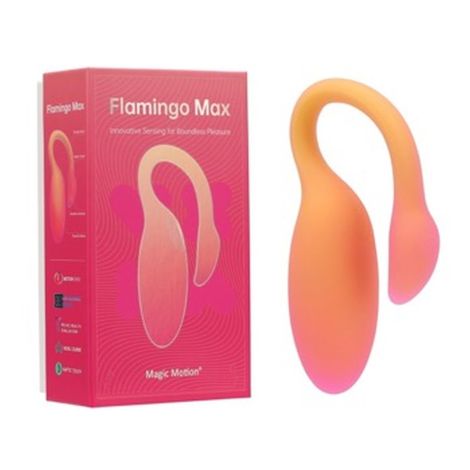 Magic Motion - Flamingo Max Vibrating Bullet Orange - 2